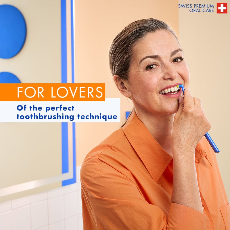 CURAPROX CS 1009 Soft Single Tuft Toothbrush I 1009 CUREN® Bristles for Precise & Gentle Plaque Removal | Promotes Healthier Gums and Teeth, Perfect for Detail Brushing, Single Pack - Image 5